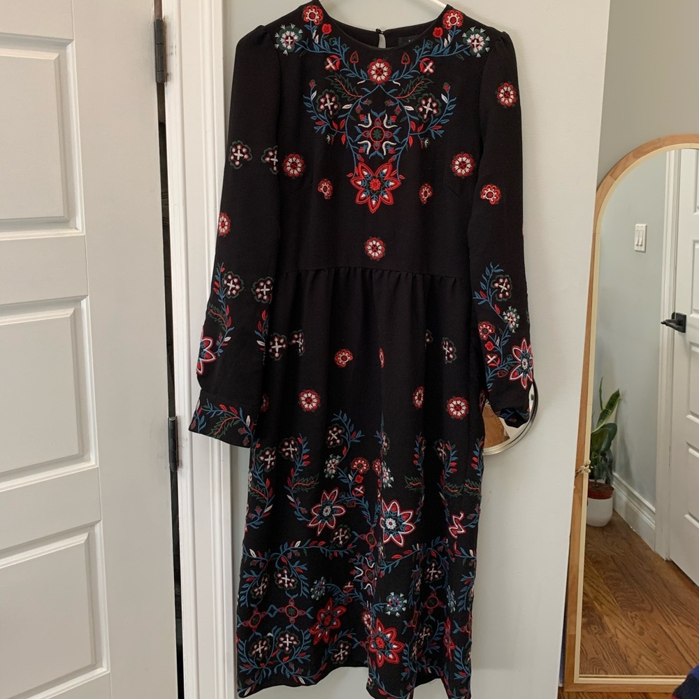 Embroidery dress by Zara